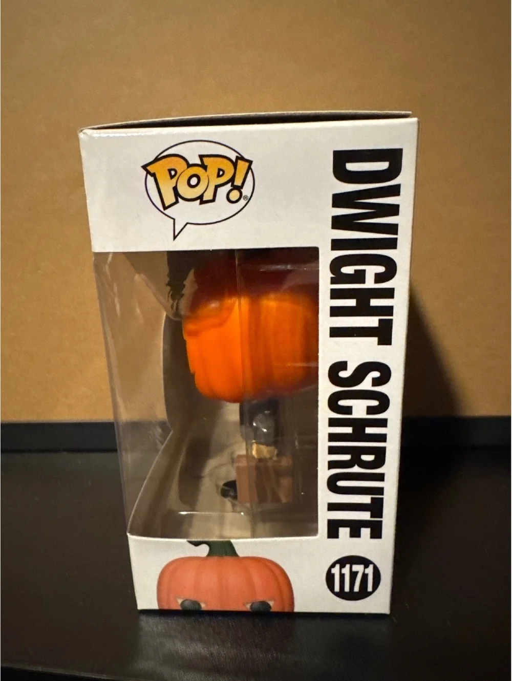 Funko Pop! The Office Dwight Schrute Pumpkin Head Vinyl Figure #1171